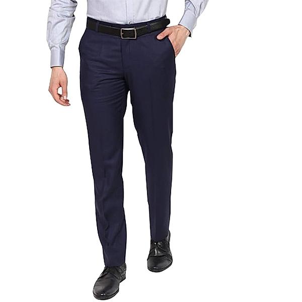 Men's Regular Fit Formal Trousers